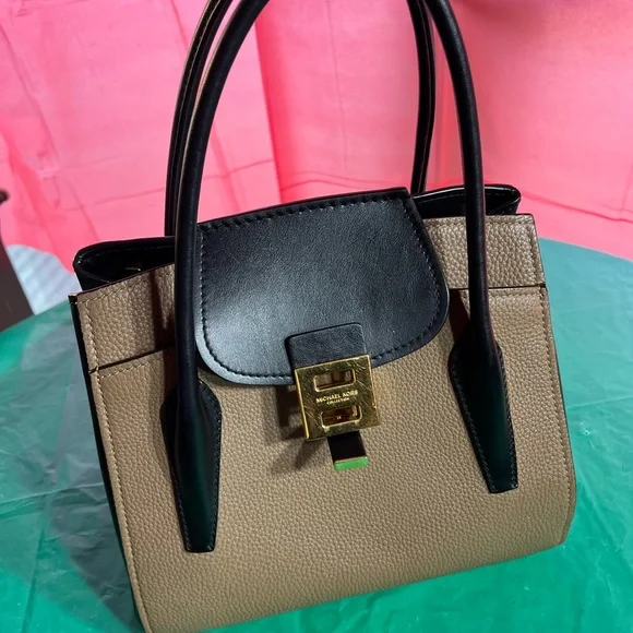 Collection Michael Kors Made in Florence Italy luxurious handcrafted handbag.